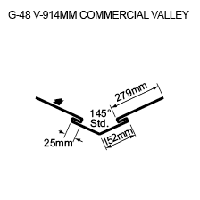 G-48 V-914MM COMMERCIAL VALLEY