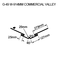 G-49 W-914MM COMMERCIAL VALLEY