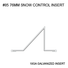 #85 76MM SNOW CONTROL INSERT