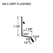 AN -5 DRIP FLASHING