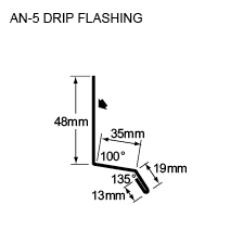 AN-5 DRIP FLASHING