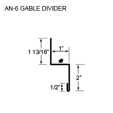 AN-6 GABLE DIVIDER