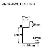 AN-14 JAMB FLASHING