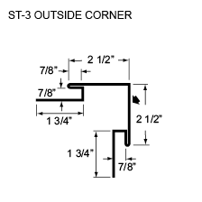 ST-3 OUTSIDE CORNEER