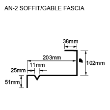 AN-2 SOFFIT/GABLE FASCIA