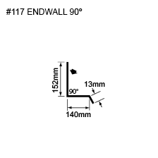 #117 endwall 90deg