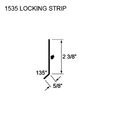 1535 locking strip