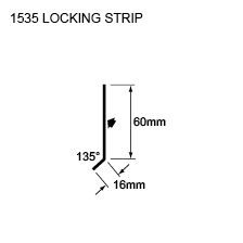 1535 locking strip