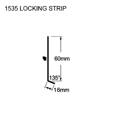 1535 LOCKING STRIP