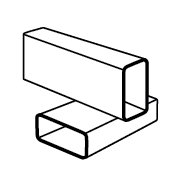 SDR 1635 BG 3-1/2” x 1-1/2” Box Girt diagram