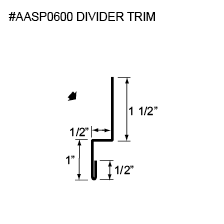 #aasp0600 divider trim