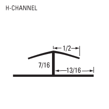 h-channel sheet schematic