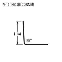 v-13 inside corner