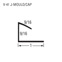 v-41 j-mould/cap sheet schematic