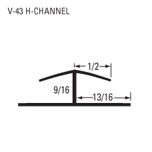 v-43 h-channel sheet schematic