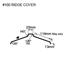 #100 ridge cover