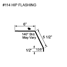 #114 hip flashing