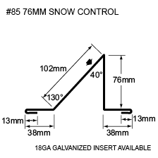#85 76mm snow control