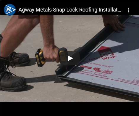 snap lock roofing installation video thumbnail