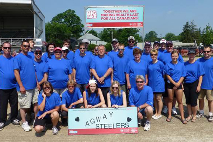supporting for For the Second Year Agway Fundraisers Help Conquer Heart & Stroke!