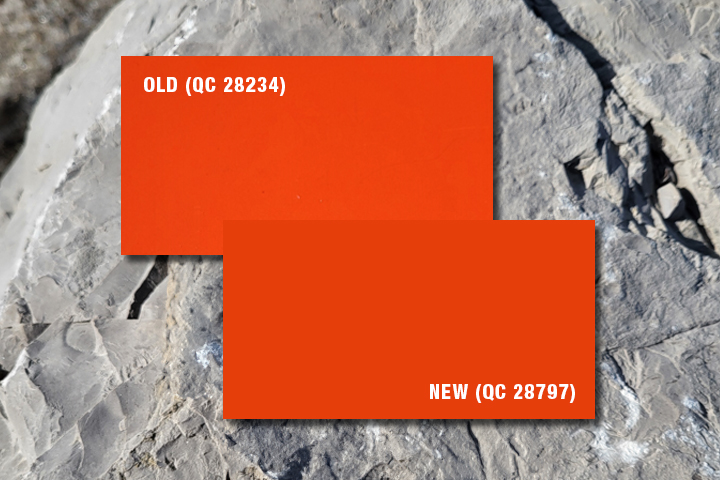 supporting for Agway annonce une mise à jour de la couleur QC 28234 Orange international